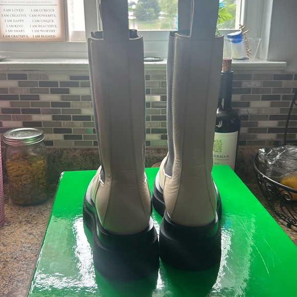 Botega Veneta BV Lug Boot Storm Cuir Sea Salt 38 - Picture 8 of 11